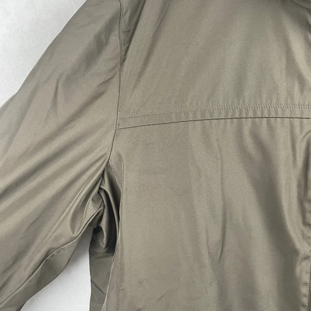Andrew Marc Men XL Olive Green Full Zip Quilted Lined Military Hip Bomber Jacket